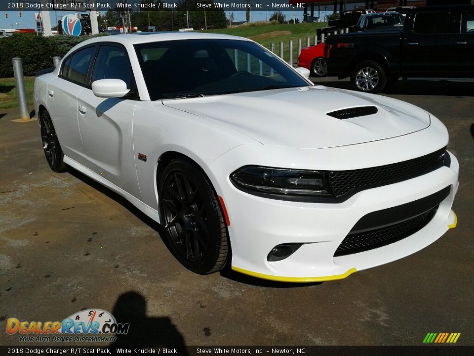 2018 Dodge Charger R/T Scat Pack White Knuckle / Black Photo #4