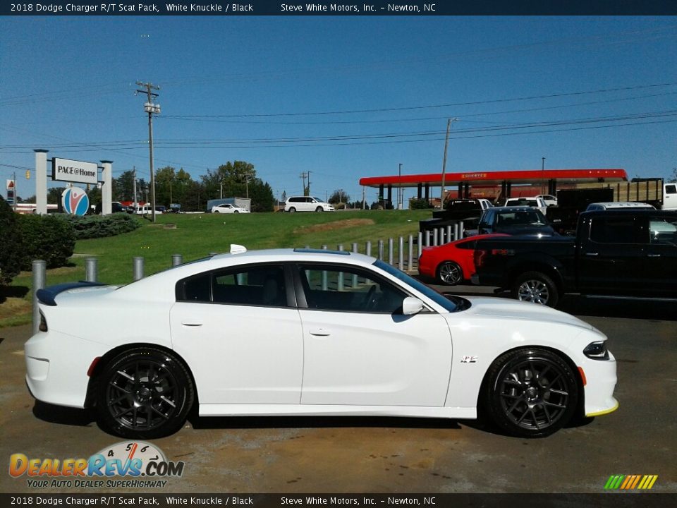 2018 Dodge Charger R/T Scat Pack White Knuckle / Black Photo #5