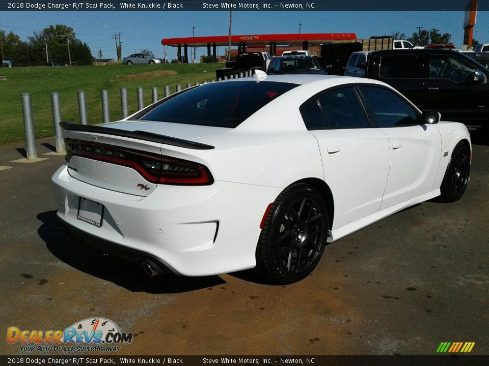 2018 Dodge Charger R/T Scat Pack White Knuckle / Black Photo #6