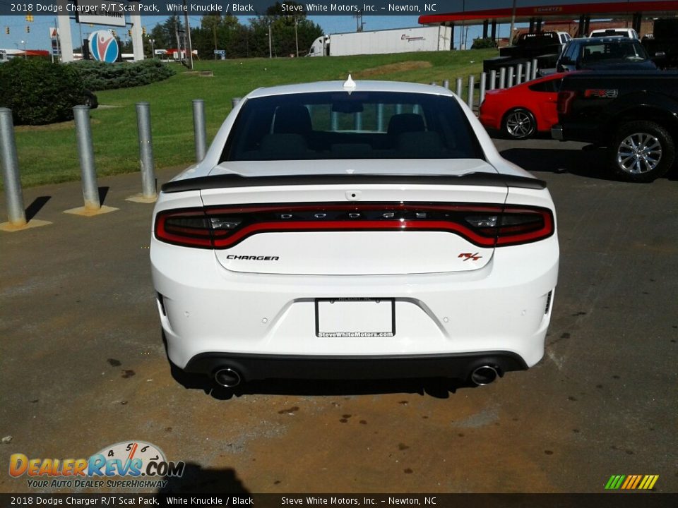 2018 Dodge Charger R/T Scat Pack White Knuckle / Black Photo #7