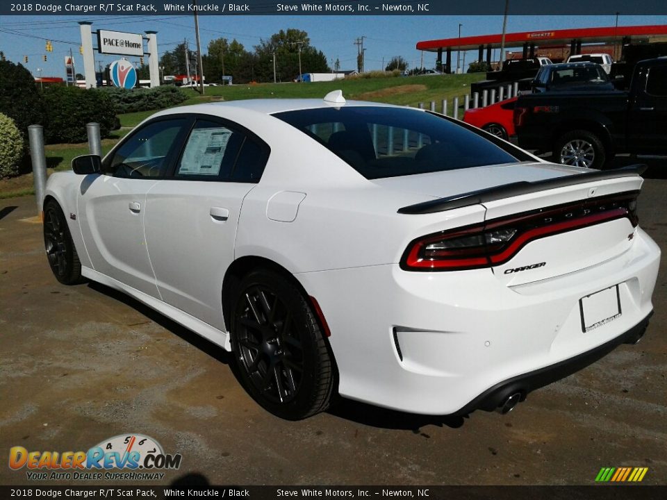 2018 Dodge Charger R/T Scat Pack White Knuckle / Black Photo #8