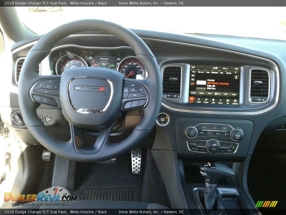 2018 Dodge Charger R/T Scat Pack White Knuckle / Black Photo #15