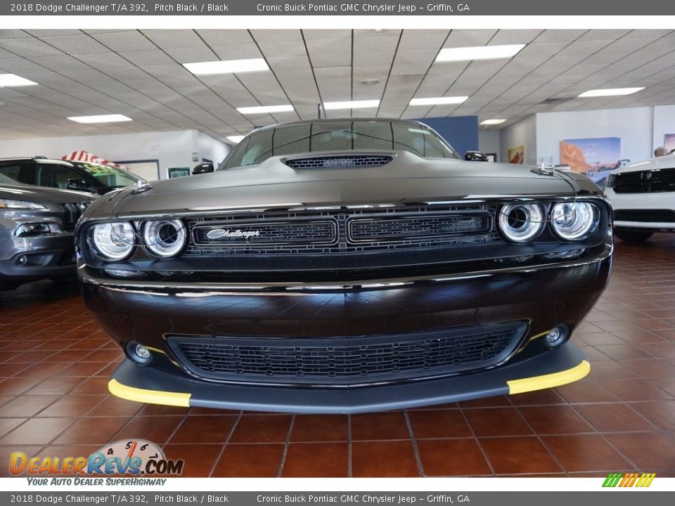 2018 Dodge Challenger T/A 392 Pitch Black / Black Photo #2