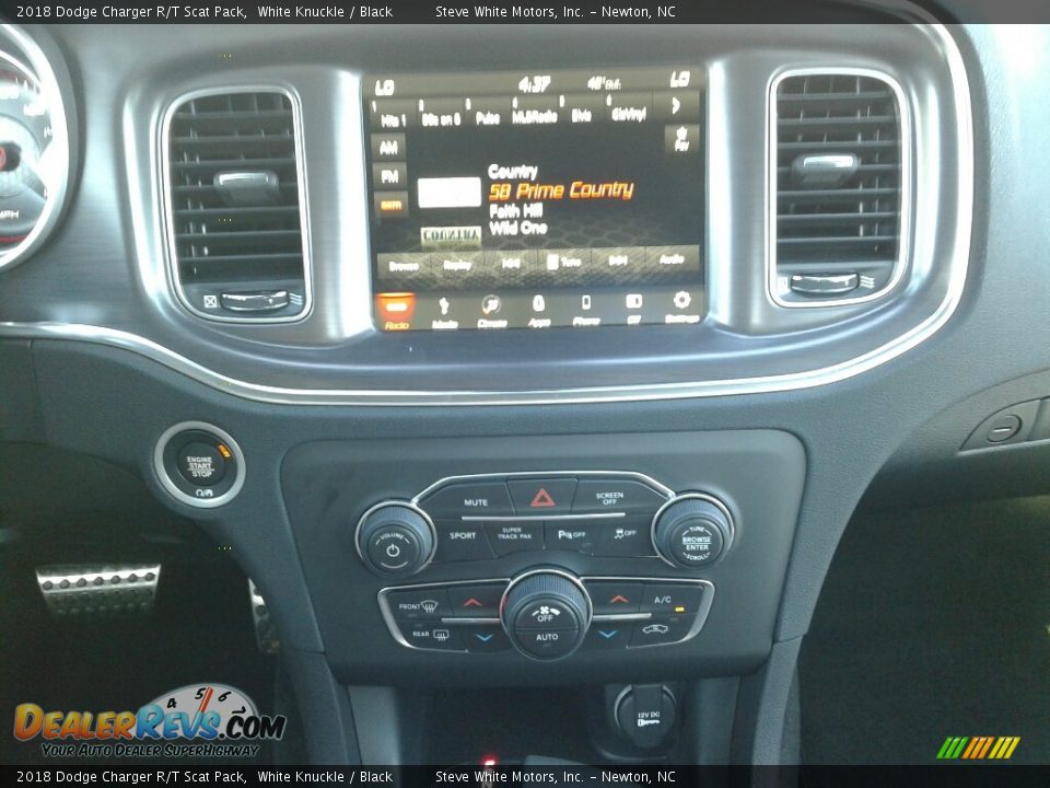 2018 Dodge Charger R/T Scat Pack White Knuckle / Black Photo #20