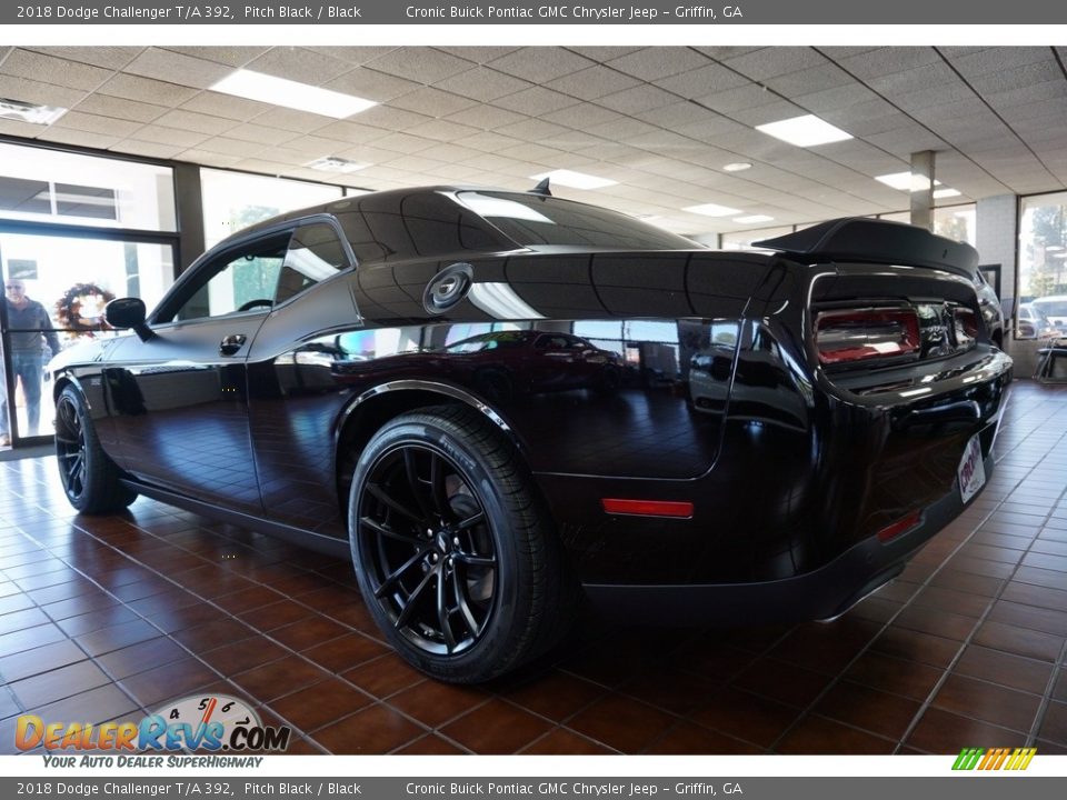 2018 Dodge Challenger T/A 392 Pitch Black / Black Photo #5