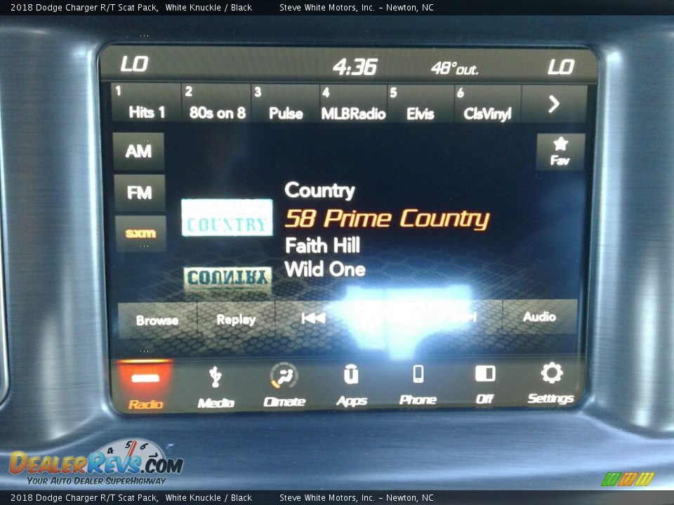 2018 Dodge Charger R/T Scat Pack White Knuckle / Black Photo #21