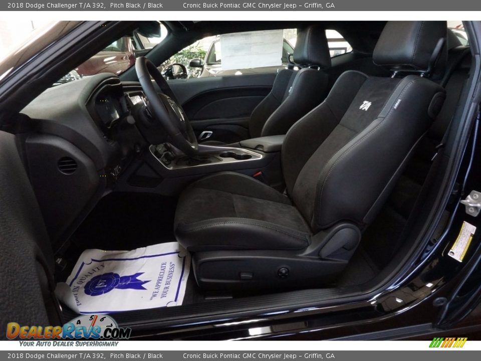 Front Seat of 2018 Dodge Challenger T/A 392 Photo #9