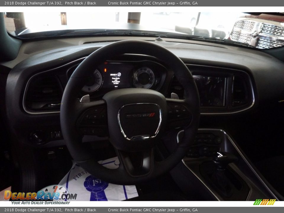 2018 Dodge Challenger T/A 392 Pitch Black / Black Photo #10