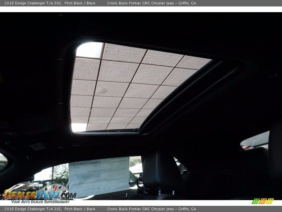 2018 Dodge Challenger T/A 392 Pitch Black / Black Photo #11