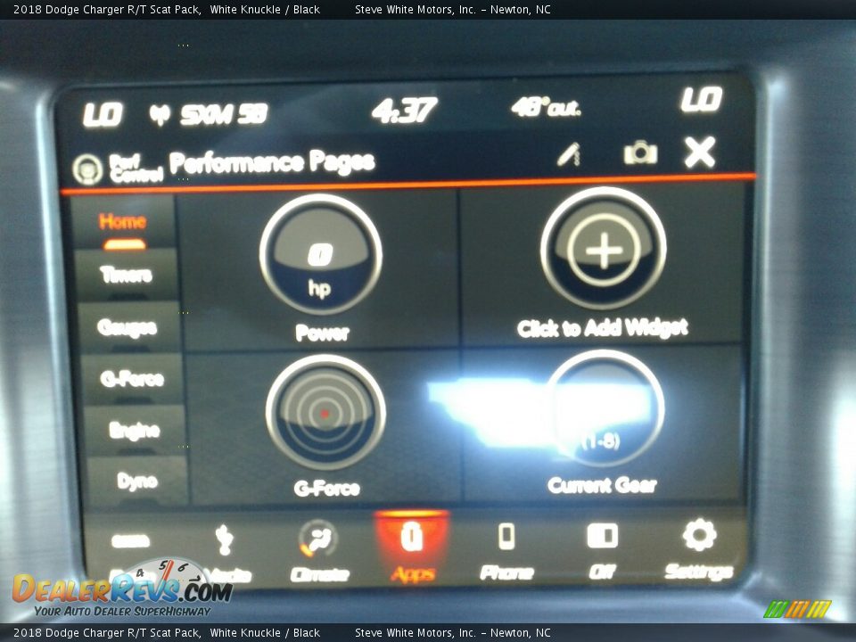 2018 Dodge Charger R/T Scat Pack White Knuckle / Black Photo #26