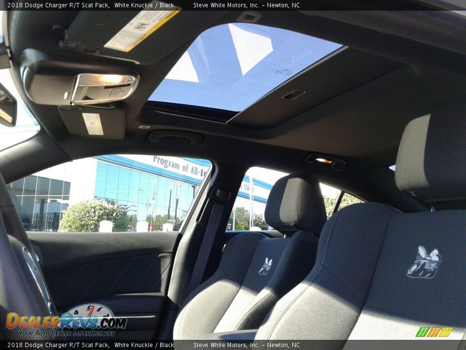 2018 Dodge Charger R/T Scat Pack White Knuckle / Black Photo #28