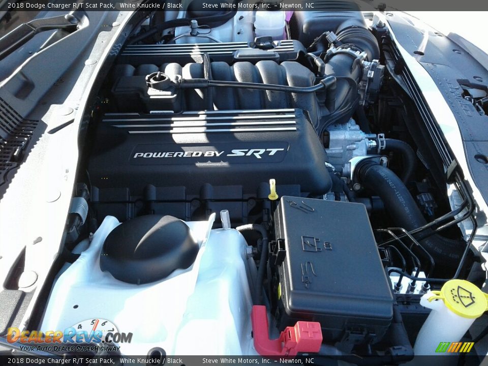 2018 Dodge Charger R/T Scat Pack White Knuckle / Black Photo #31