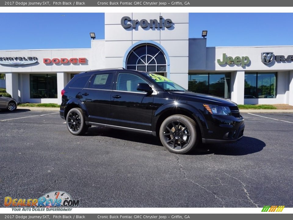 2017 Dodge Journey SXT Pitch Black / Black Photo #1