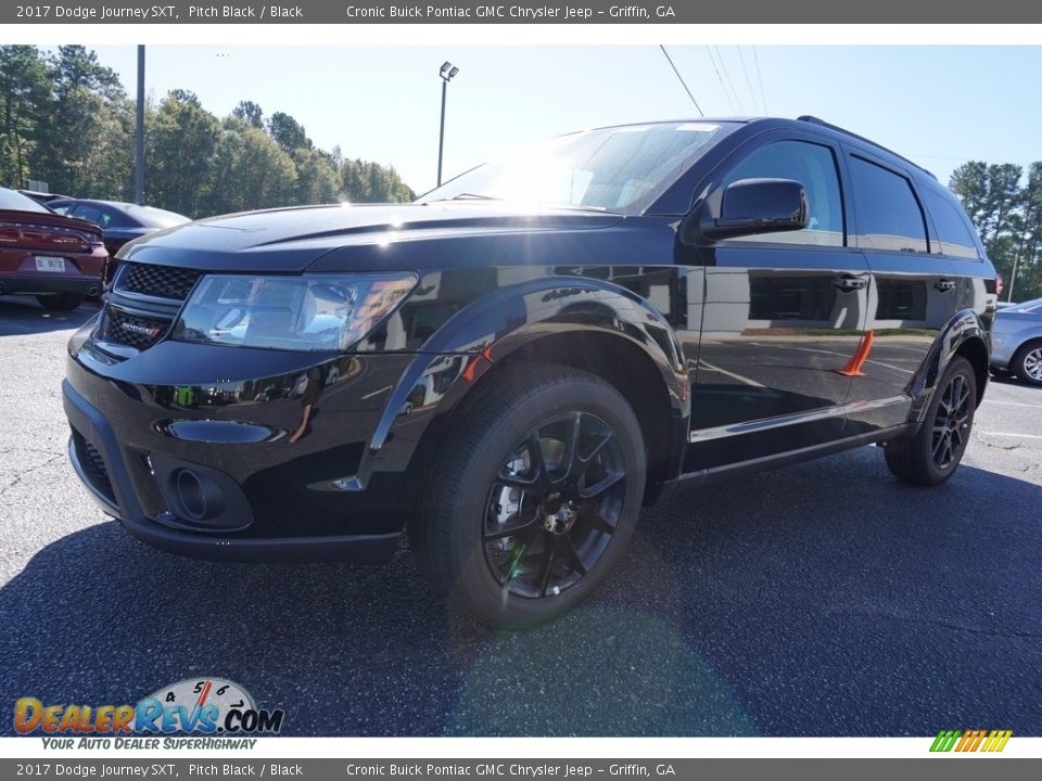 2017 Dodge Journey SXT Pitch Black / Black Photo #3