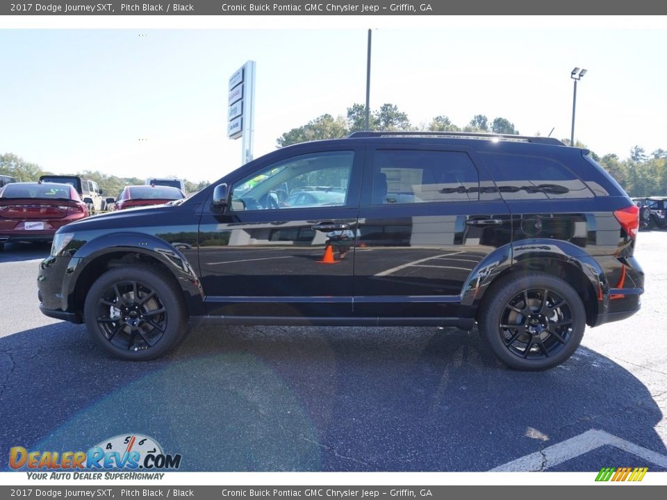 2017 Dodge Journey SXT Pitch Black / Black Photo #4