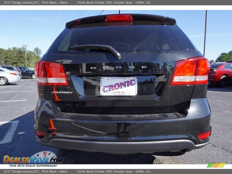 2017 Dodge Journey SXT Pitch Black / Black Photo #6