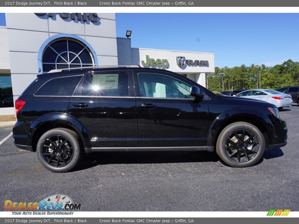 2017 Dodge Journey SXT Pitch Black / Black Photo #8