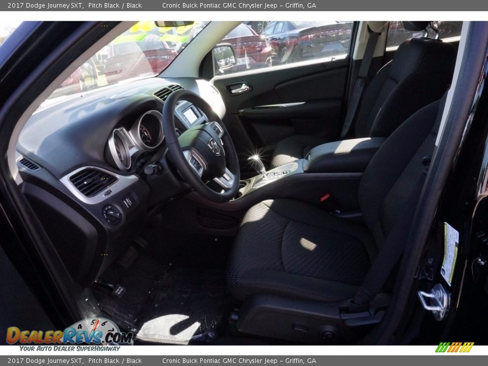 2017 Dodge Journey SXT Pitch Black / Black Photo #9