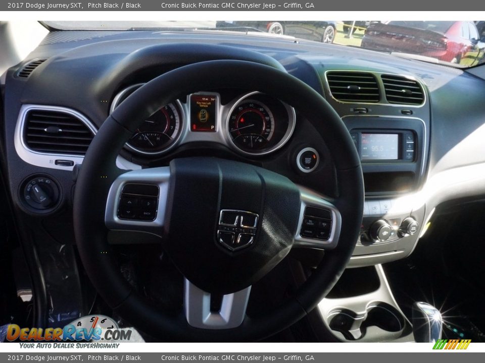 2017 Dodge Journey SXT Pitch Black / Black Photo #10