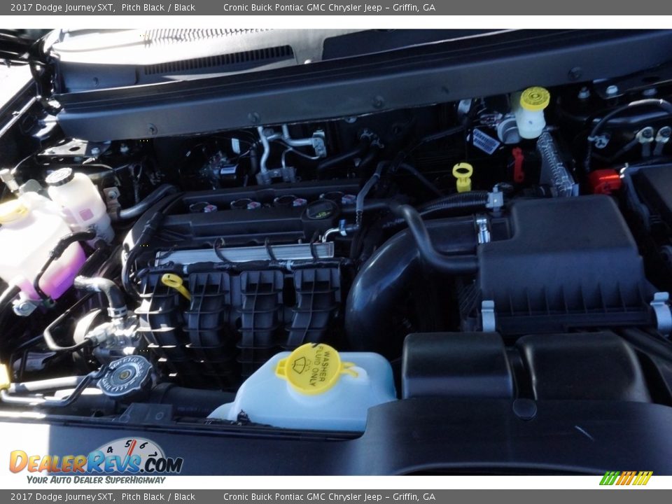 2017 Dodge Journey SXT Pitch Black / Black Photo #12