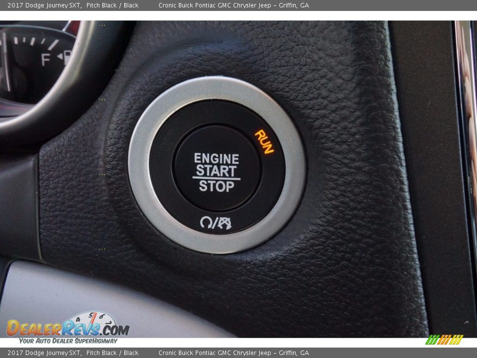 2017 Dodge Journey SXT Pitch Black / Black Photo #14