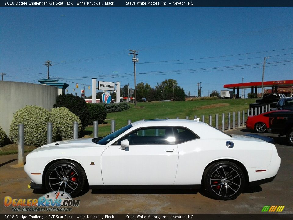 2018 Dodge Challenger R/T Scat Pack White Knuckle / Black Photo #1
