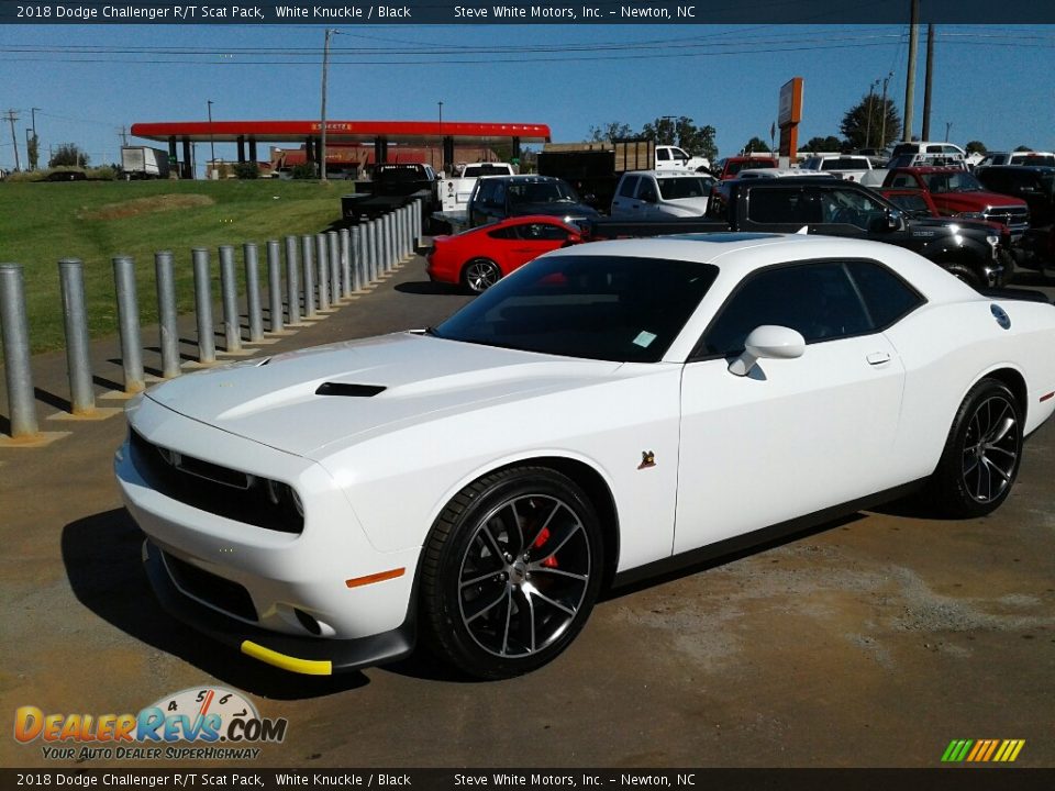 2018 Dodge Challenger R/T Scat Pack White Knuckle / Black Photo #2