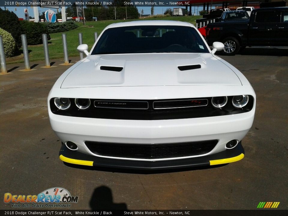 2018 Dodge Challenger R/T Scat Pack White Knuckle / Black Photo #3