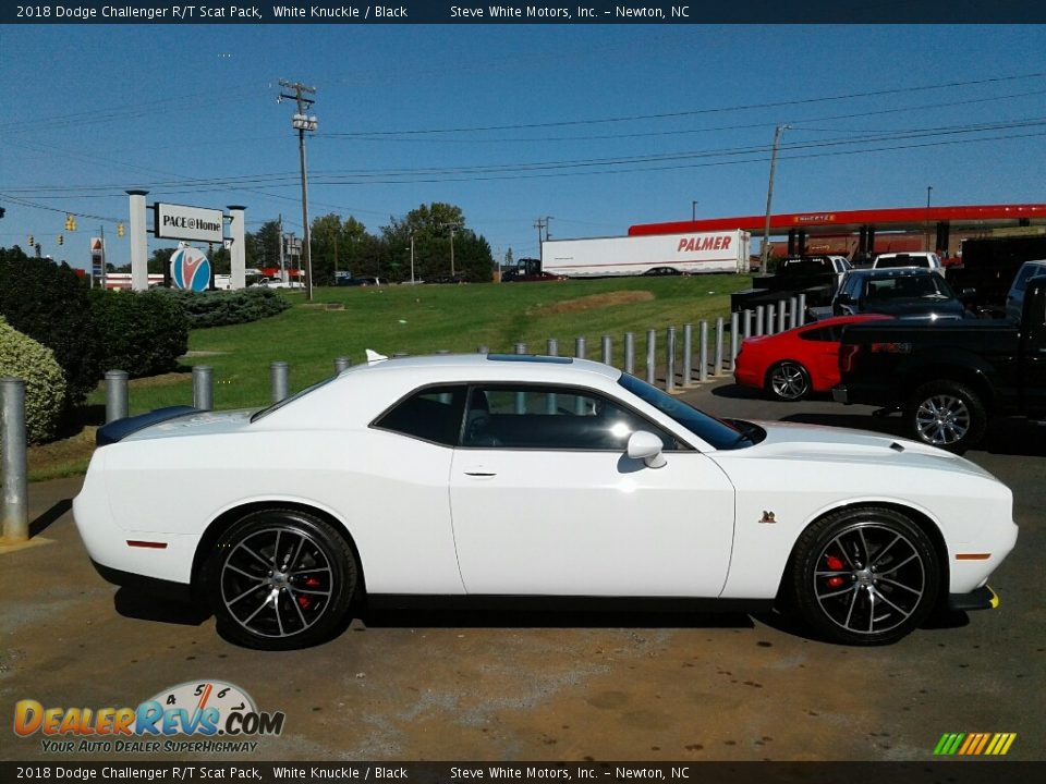 2018 Dodge Challenger R/T Scat Pack White Knuckle / Black Photo #5