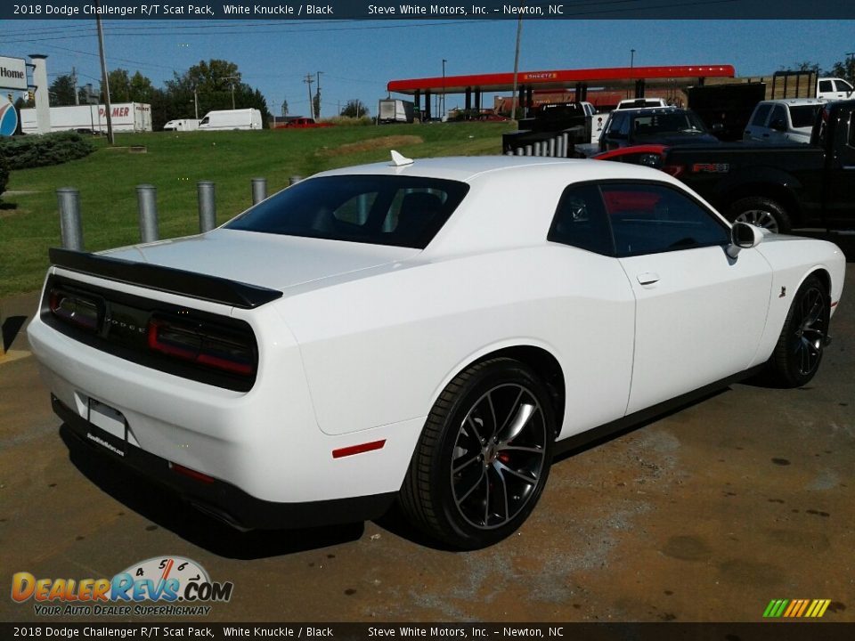 2018 Dodge Challenger R/T Scat Pack White Knuckle / Black Photo #6