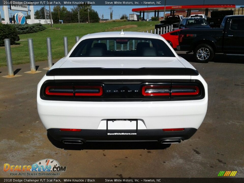 2018 Dodge Challenger R/T Scat Pack White Knuckle / Black Photo #7