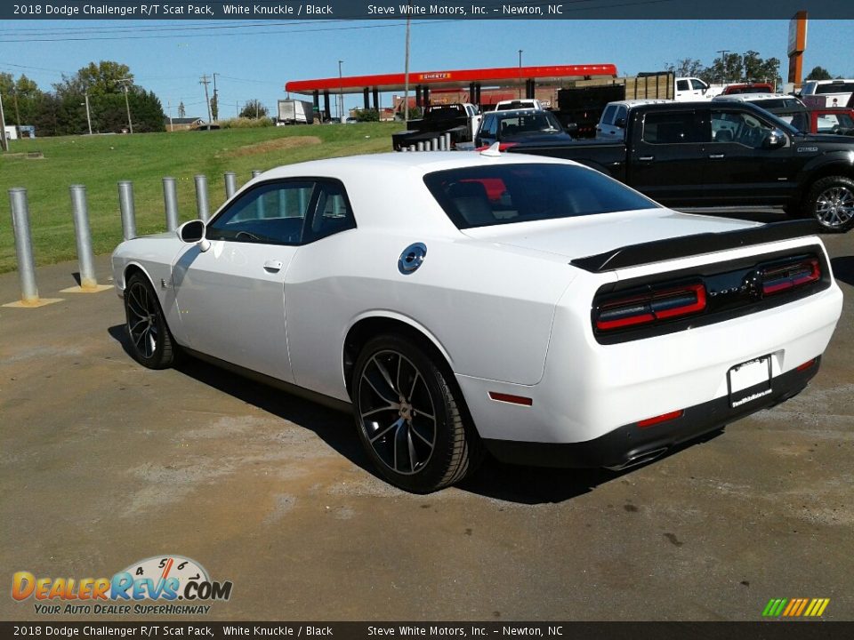 2018 Dodge Challenger R/T Scat Pack White Knuckle / Black Photo #8
