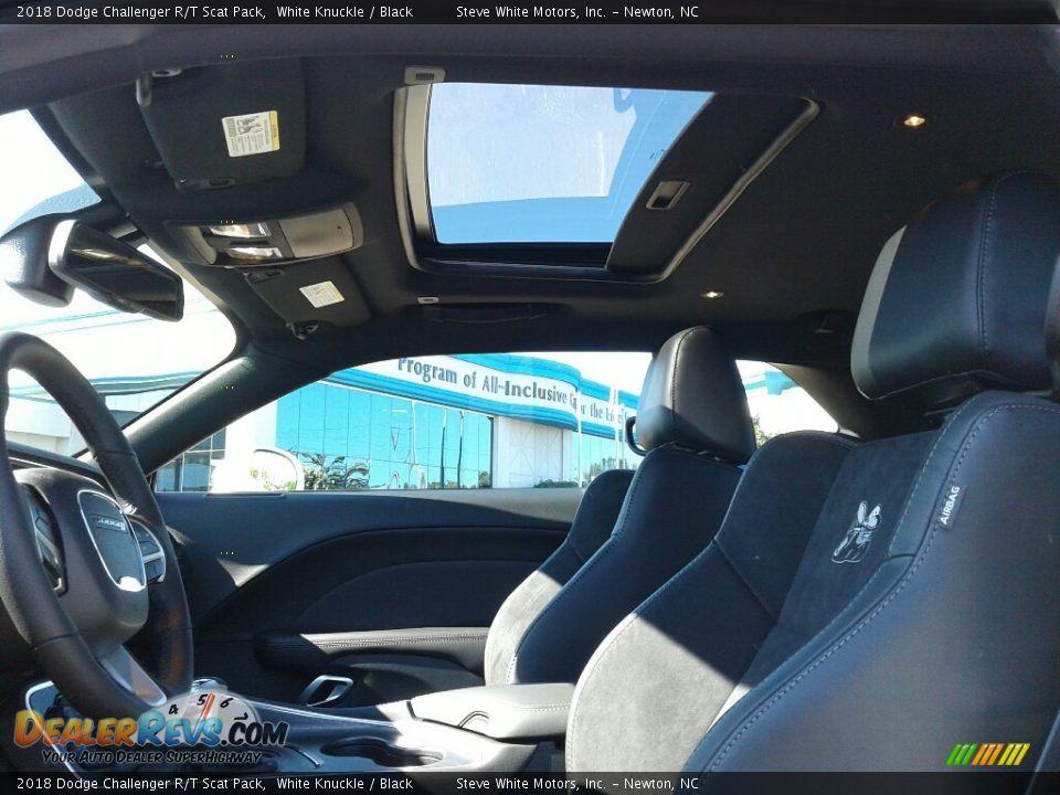 2018 Dodge Challenger R/T Scat Pack White Knuckle / Black Photo #9