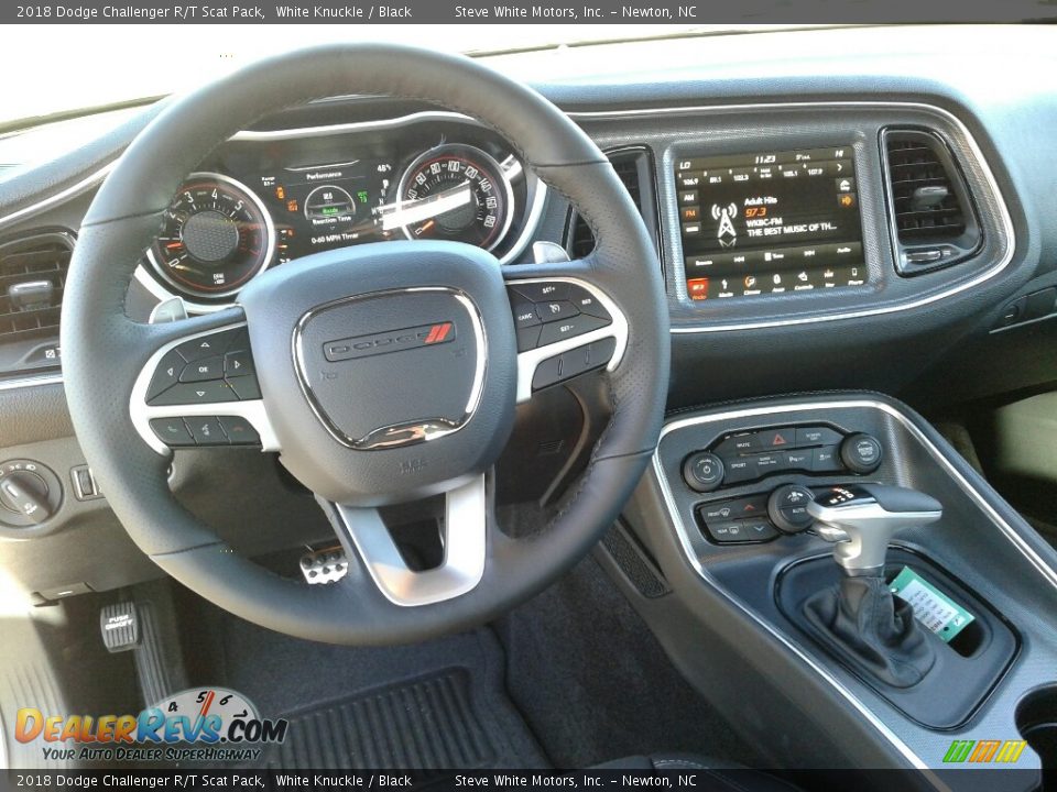 2018 Dodge Challenger R/T Scat Pack White Knuckle / Black Photo #16