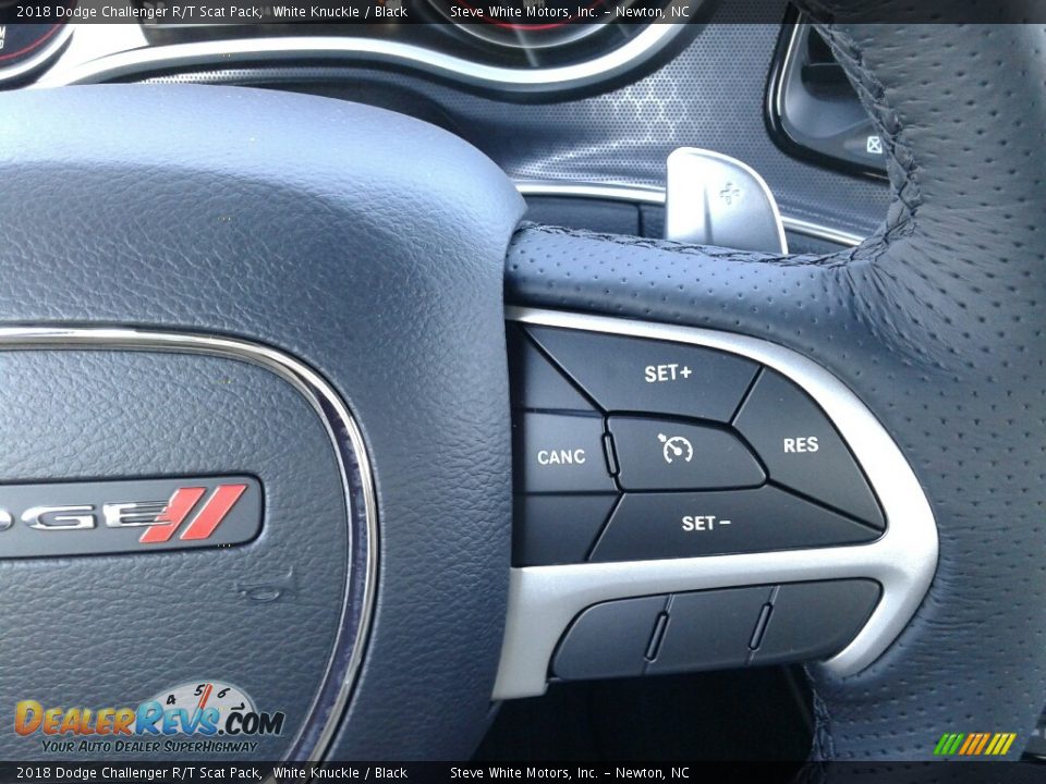 2018 Dodge Challenger R/T Scat Pack White Knuckle / Black Photo #20