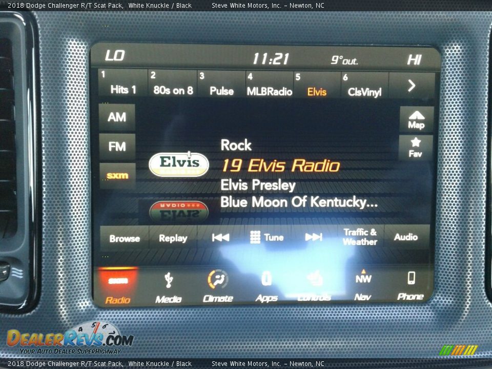 2018 Dodge Challenger R/T Scat Pack White Knuckle / Black Photo #22