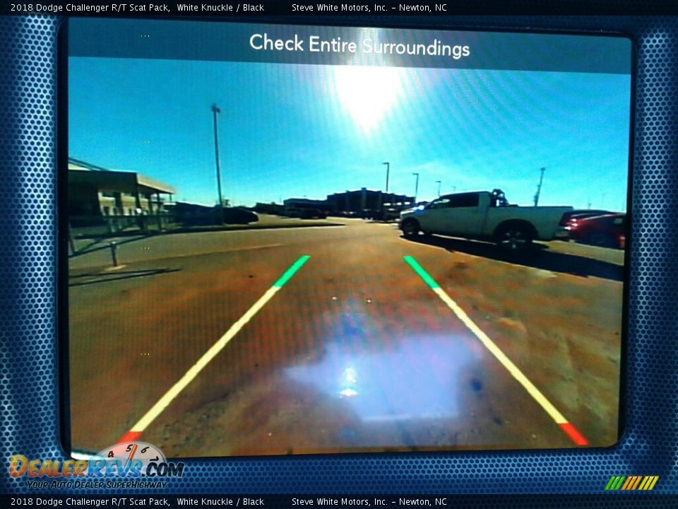 2018 Dodge Challenger R/T Scat Pack White Knuckle / Black Photo #23