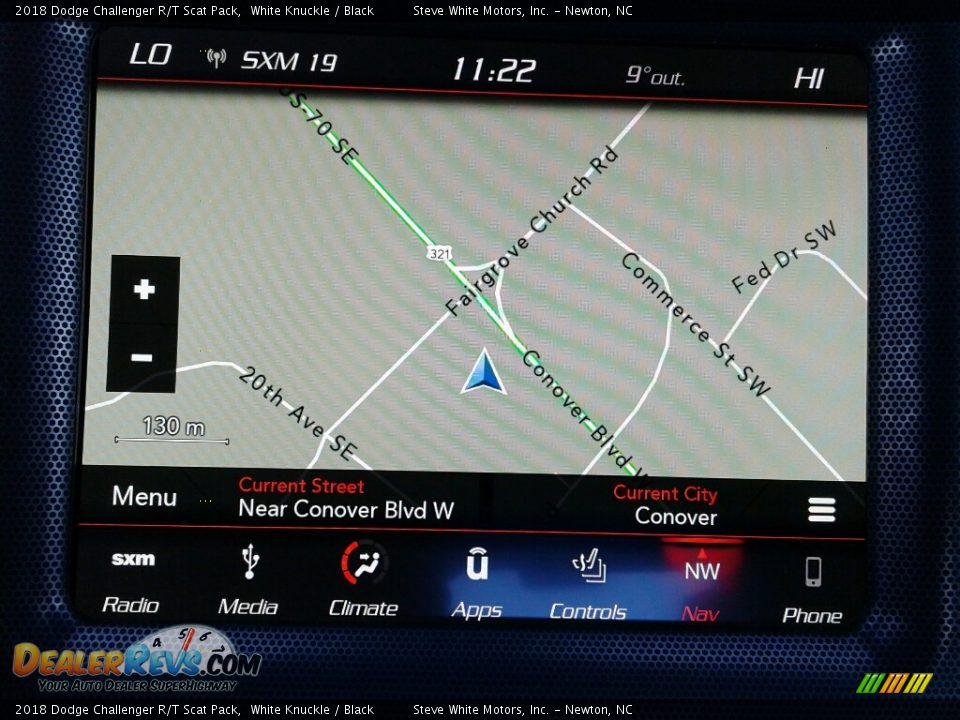 2018 Dodge Challenger R/T Scat Pack White Knuckle / Black Photo #26