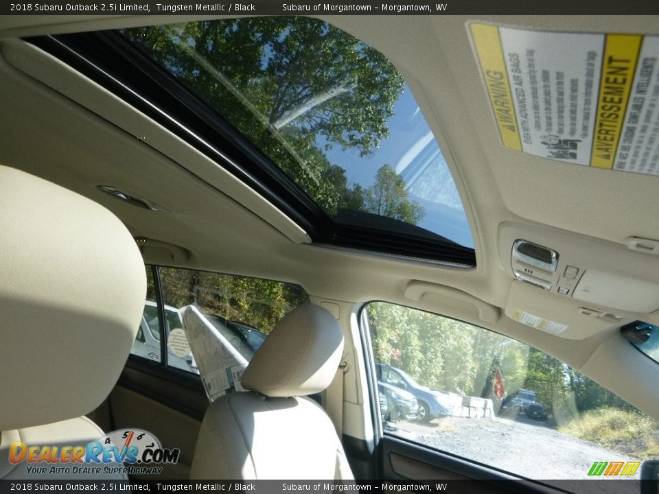 2018 Subaru Outback 2.5i Limited Tungsten Metallic / Black Photo #12