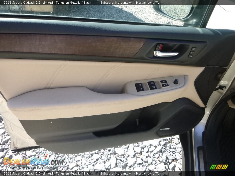 2018 Subaru Outback 2.5i Limited Tungsten Metallic / Black Photo #14