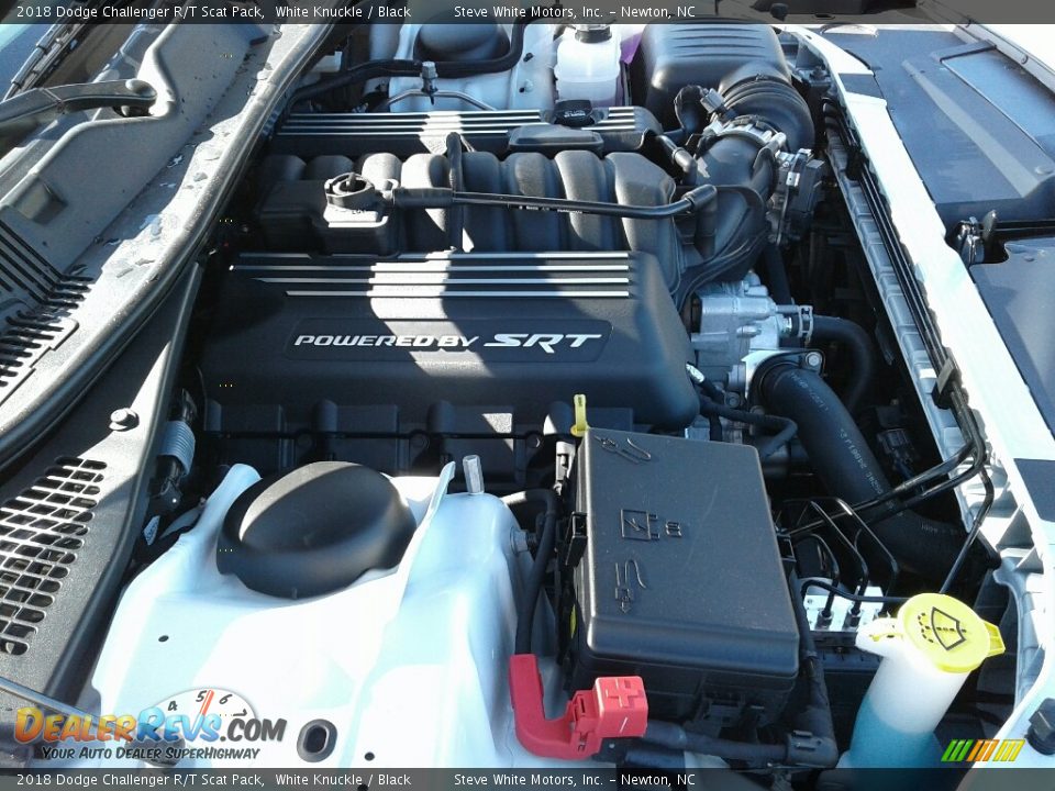 2018 Dodge Challenger R/T Scat Pack White Knuckle / Black Photo #31