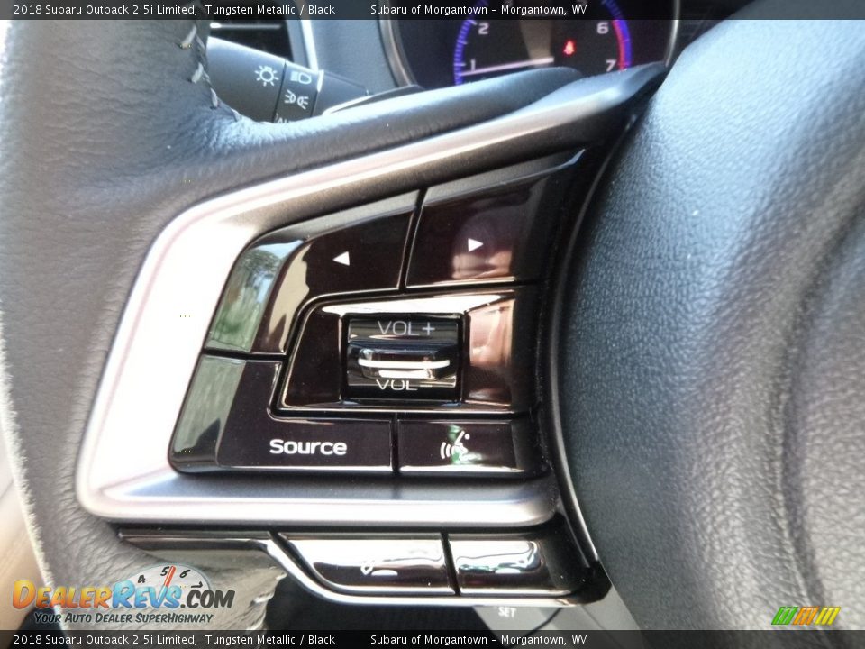 2018 Subaru Outback 2.5i Limited Tungsten Metallic / Black Photo #22