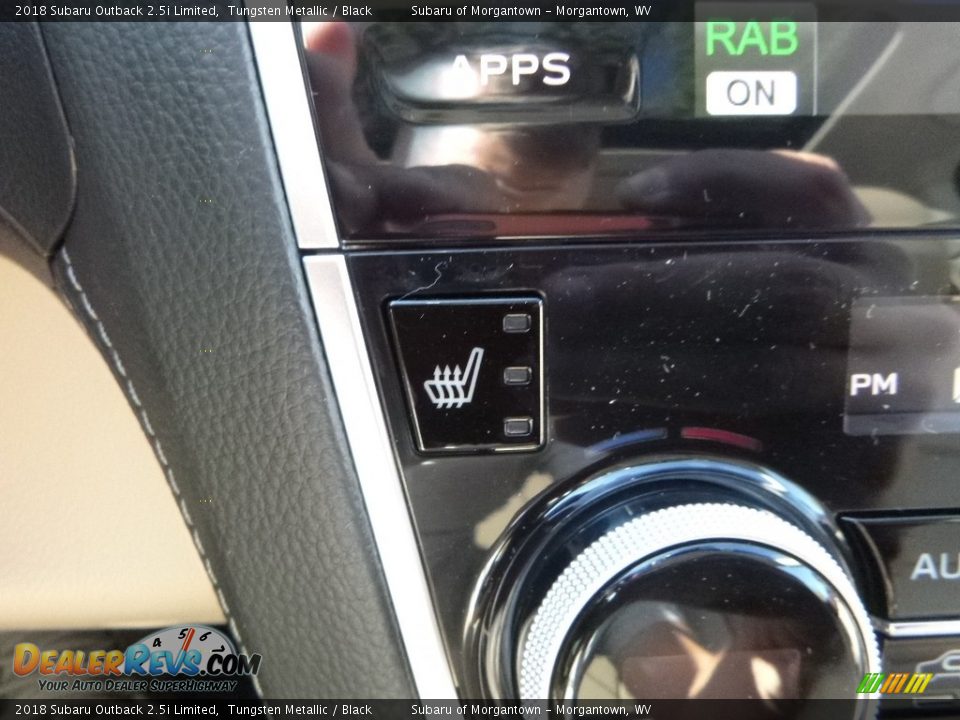 2018 Subaru Outback 2.5i Limited Tungsten Metallic / Black Photo #24