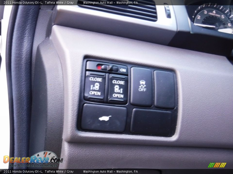 2011 Honda Odyssey EX-L Taffeta White / Gray Photo #13