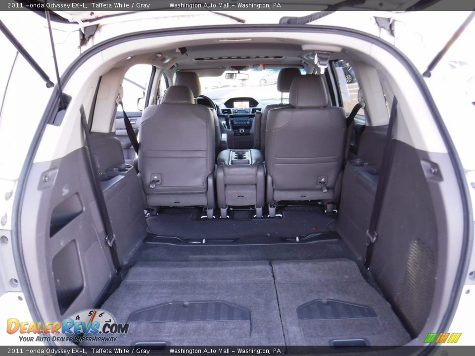 2011 Honda Odyssey EX-L Taffeta White / Gray Photo #26