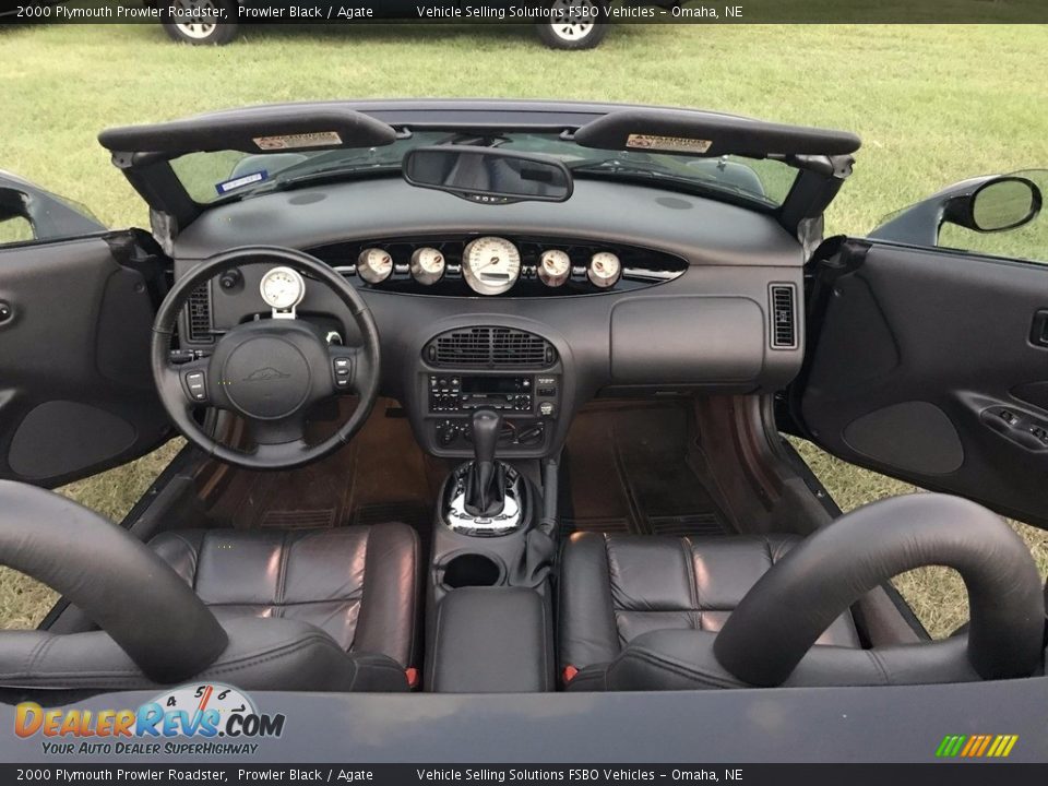 2000 Plymouth Prowler Roadster Prowler Black / Agate Photo #6