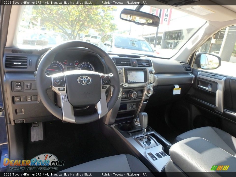 2018 Toyota 4Runner SR5 4x4 Nautical Blue Metallic / Black Photo #8
