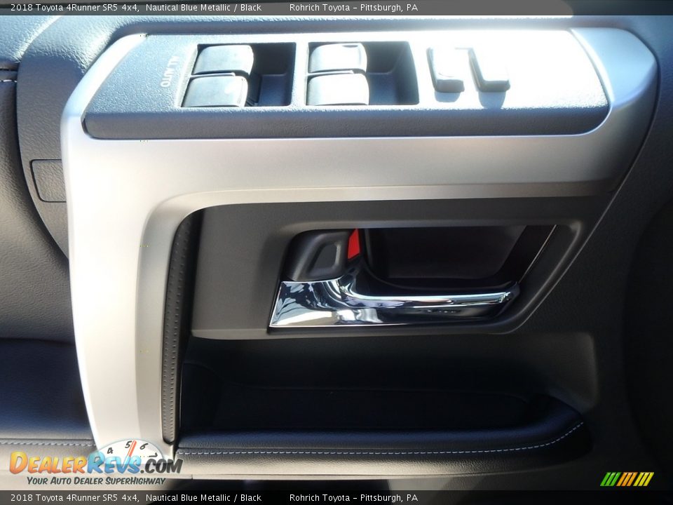 2018 Toyota 4Runner SR5 4x4 Nautical Blue Metallic / Black Photo #9