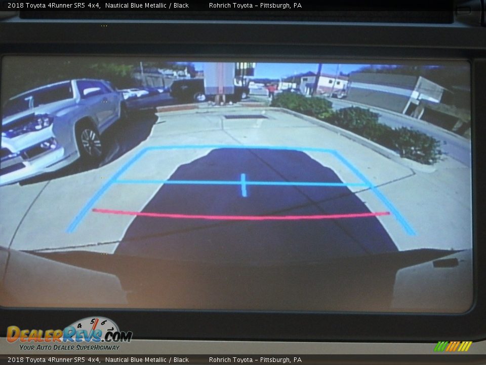 2018 Toyota 4Runner SR5 4x4 Nautical Blue Metallic / Black Photo #13