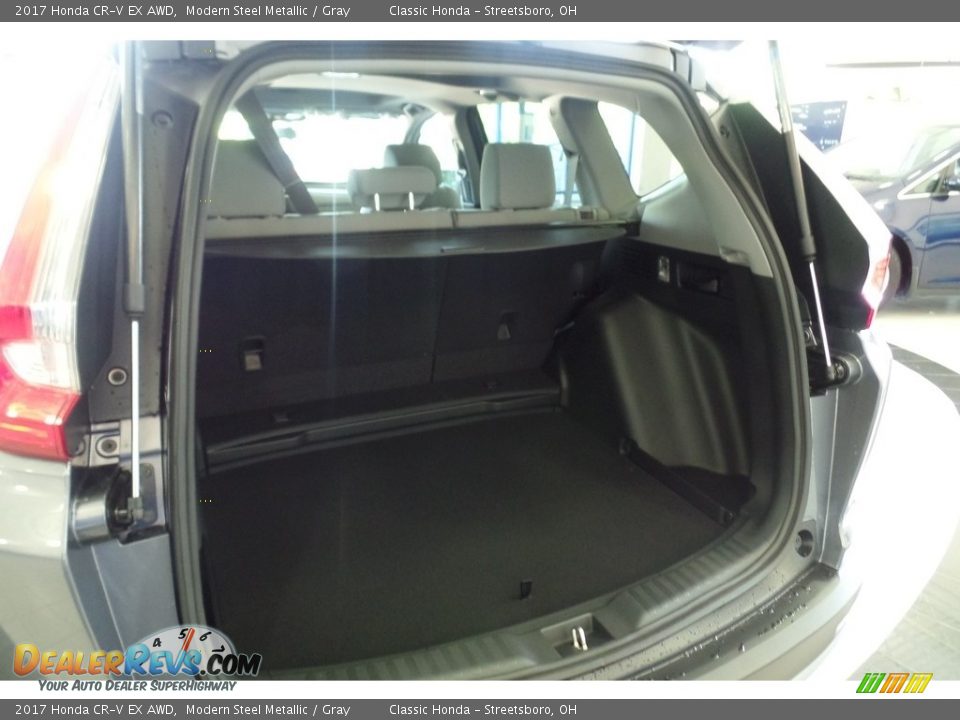 2017 Honda CR-V EX AWD Modern Steel Metallic / Gray Photo #14